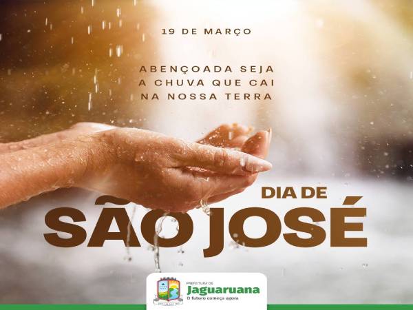 19 de Março, Dia de São José o padroeiro do estado do Ceará!