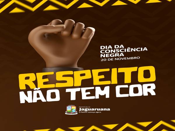 20 de novembro, Dia da Consciência Negra!