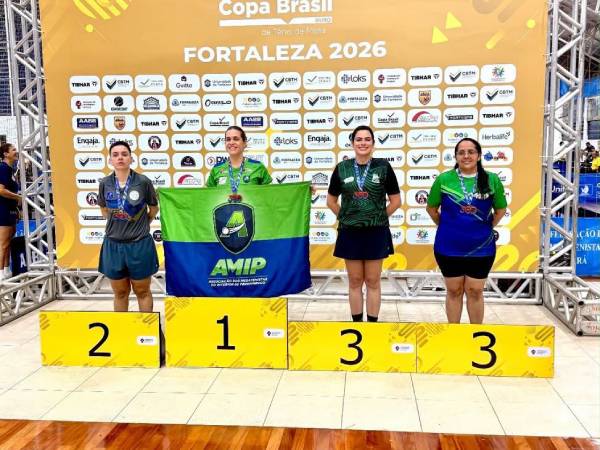 Jaguaruana é destaque na Copa Brasil Ouro de Tênis de Mesa em Fortaleza!